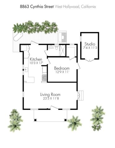 8863 Cynthia, West Hollywood, CA 90069