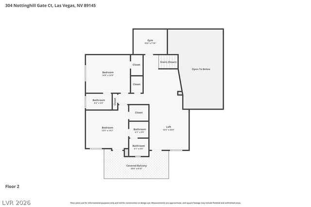 304 Nottinghill Gate, Las Vegas, NV 89145