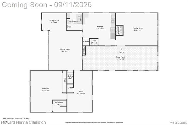 8301 Foster Road, Clarkston, MI 48346
