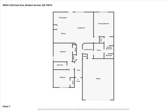 8929 S 254th East Avenue, Broken Arrow, OK 74014