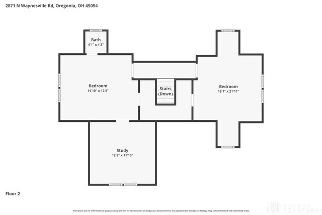 2871 N Waynesville Road, Oregonia, OH 45054