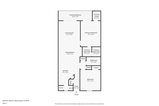 606 River Oaks Dr Apt 56E, Myrtle Beach, SC 29579