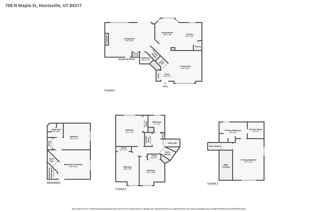 768 N MAPLE ST, Huntsville, UT 84317
