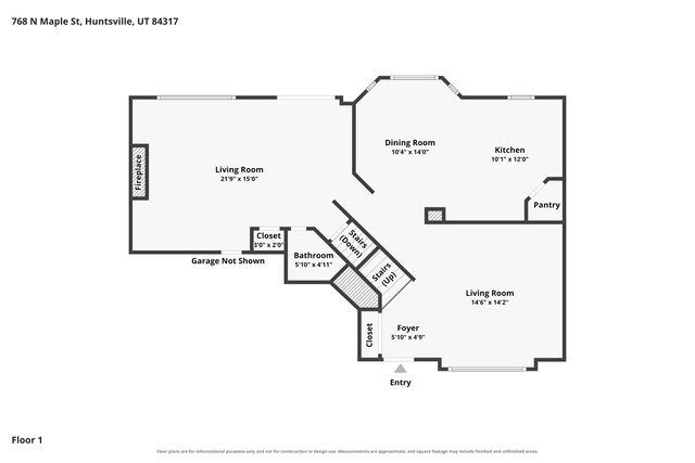 768 N MAPLE ST, Huntsville, UT 84317