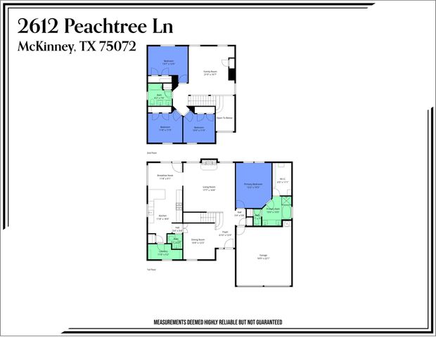2612 Peachtree Lane, Mckinney, TX 75072