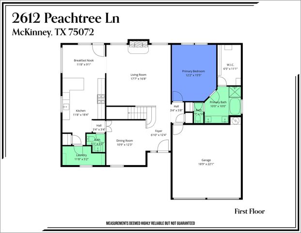 2612 Peachtree Lane, Mckinney, TX 75072