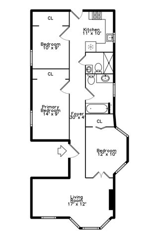 1337 N Western Avenue 3, Chicago, IL 60622