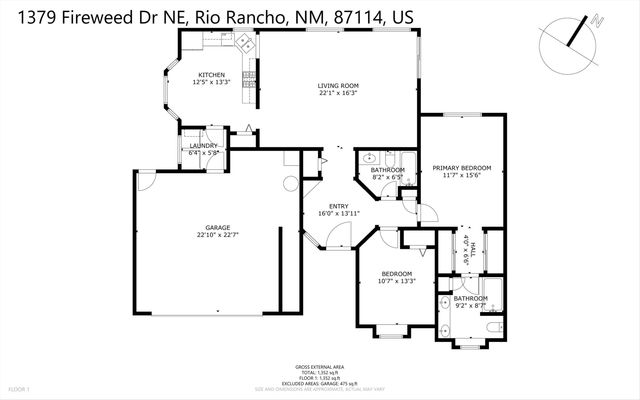 1379 Fireweed Drive NE, Rio Rancho, NM 87144