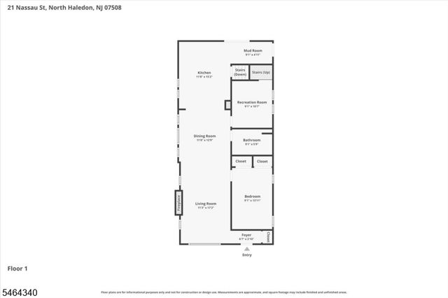 21 Nassau St, North Haledon Boro, NJ 07508