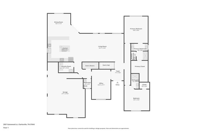 2957 Gatewood Ln, Clarksville, TN 37043