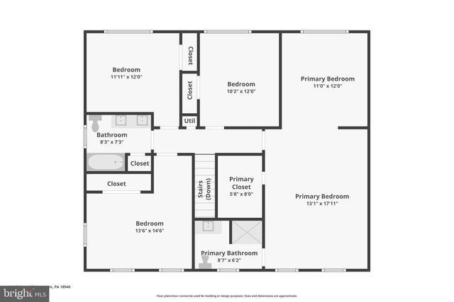 14 BRIGHTON PL, Newtown, PA 18940