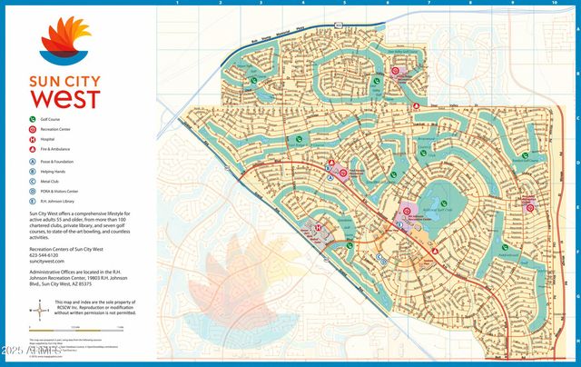 17615 N WHISPERING OAKS Drive, Sun City West, AZ 85375
