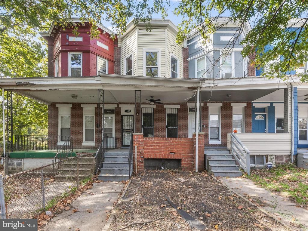1302 N LONGWOOD ST, Baltimore, MD 21216