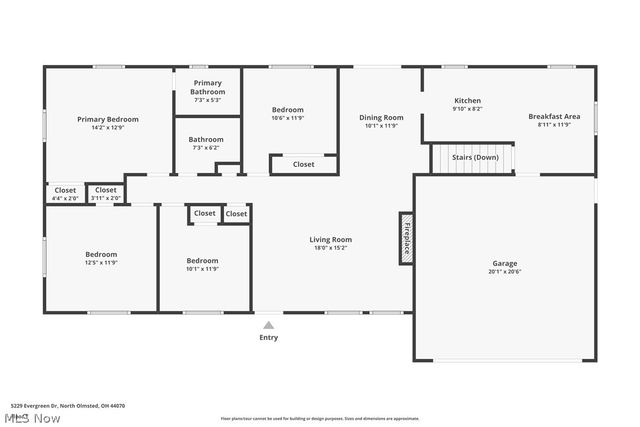 5229 Evergreen Drive, North Olmsted, OH 44070