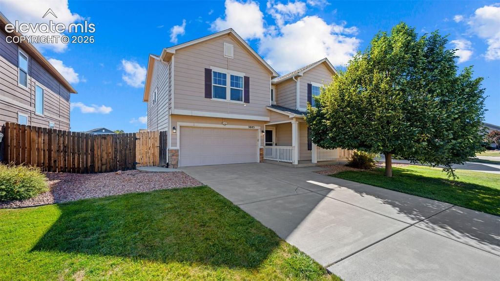 3883 Winter Sun Drive, Colorado Springs, CO 80925 — exterior