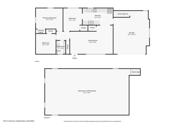 3412 S Crisp Avenue, Independence, MO 64052