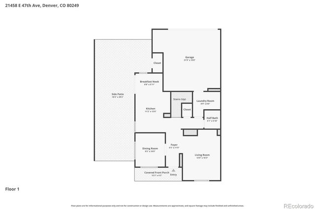 21458 E 47th Avenue, Denver, CO 80249