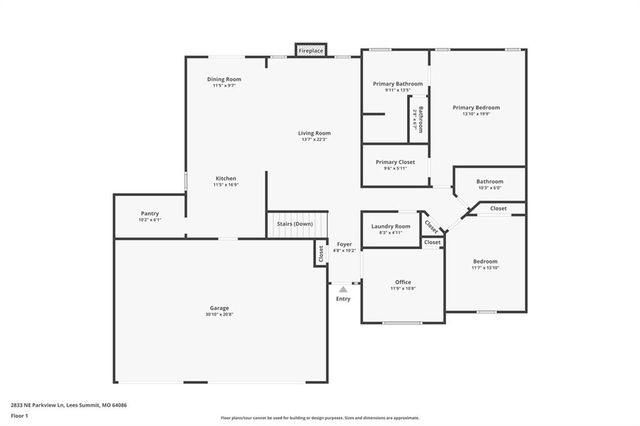 2833 NE Parkview Lane, Lee's Summit, MO 64086