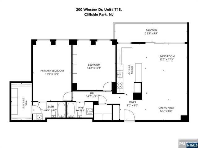 200 Winston Drive 718, Cliffside Park, NJ 07010