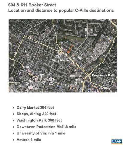 611 & 604 BOOKER ST, Charlottesville, VA 22903