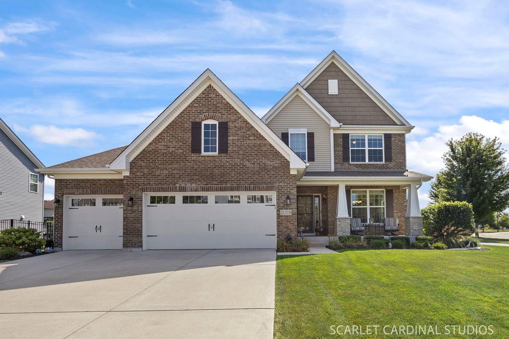 21318 Willow Pass, Shorewood, IL 60404 — exterior