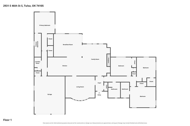 2931 E 46th Street, Tulsa, OK 74105