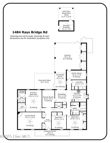 1484 Rays Bridge Road, Whispering Pines, NC 28327