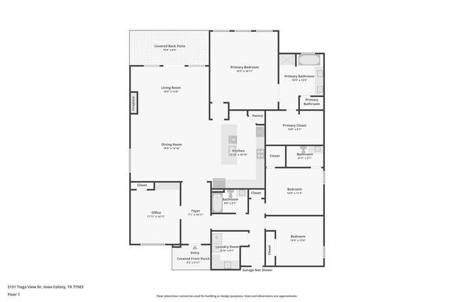 2131 Tioga View Drive, Rosharon, TX 77583