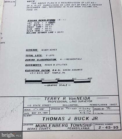 418 MOUNTAINSIDE RD, Temple, PA 19560