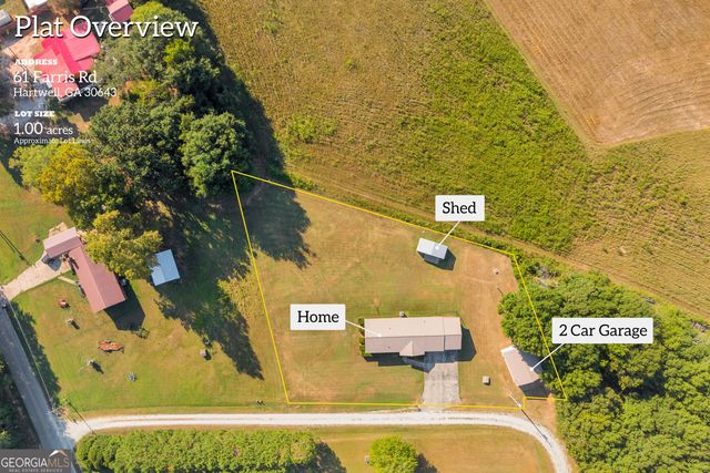 61 Farris Road, Hartwell, GA 30643