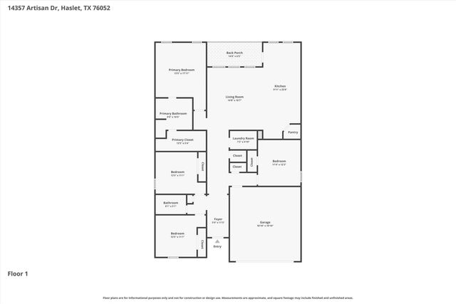 14357 Artisan Drive, Fort Worth, TX 76052