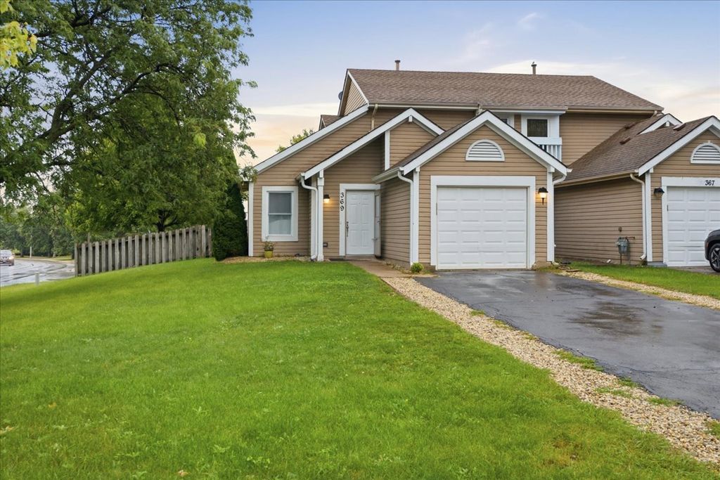 369 Trailside Court, Carol Stream, IL 60188 — exterior