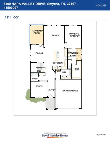 5409 Napa Valley Drive, Smyrna, TN 37167