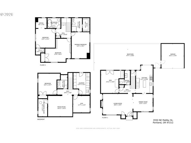 3550 Ne MALTBY St, Portland, OR 97212