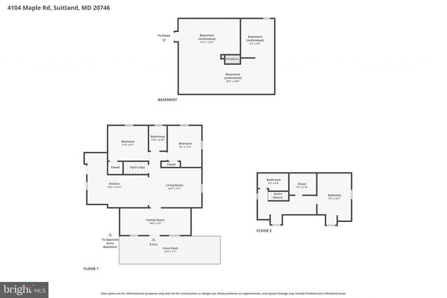 4104 MAPLE RD, Suitland, MD 20746