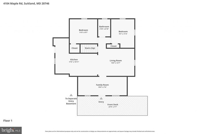 4104 MAPLE RD, Suitland, MD 20746