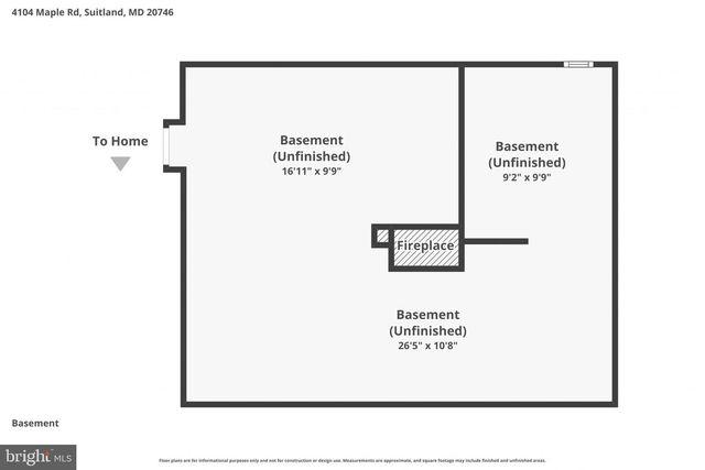 4104 MAPLE RD, Suitland, MD 20746