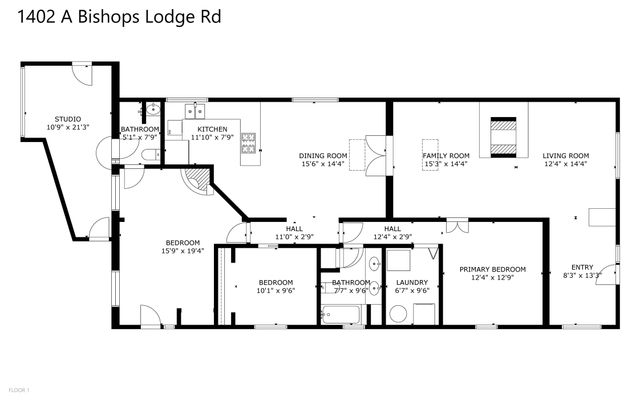 1402 Bishops Lodge Road A, Santa Fe, NM 87506