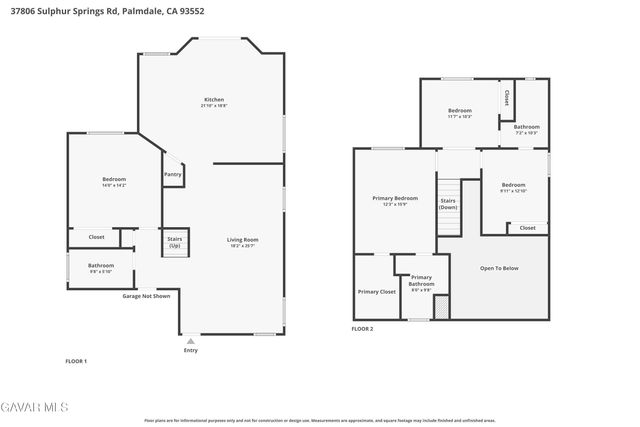 37806 Sulphur Springs Road, Palmdale, CA 93552
