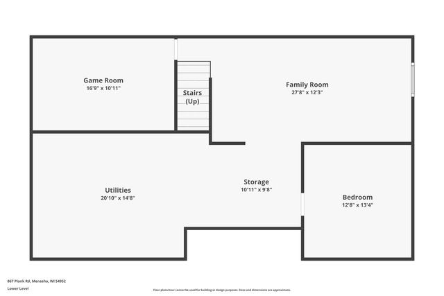 867 PLANK ROAD, Menasha, WI 54952