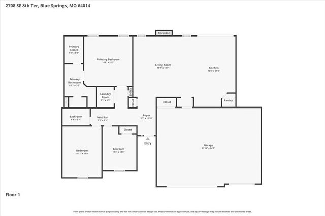 2708 SE 8th Terrace, Blue Springs, MO 64014