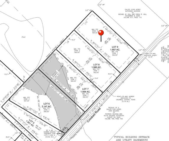 271 Crooked RD, Dale, TX 78616