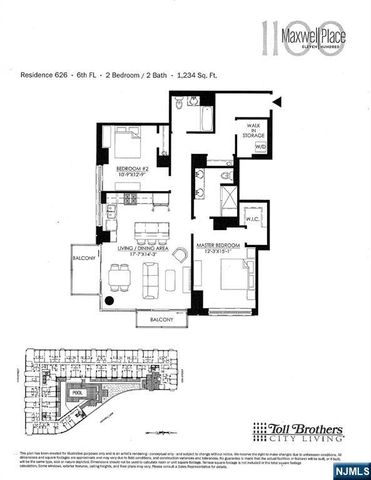 1100 Maxwell Lane 626, Hoboken, NJ 07030