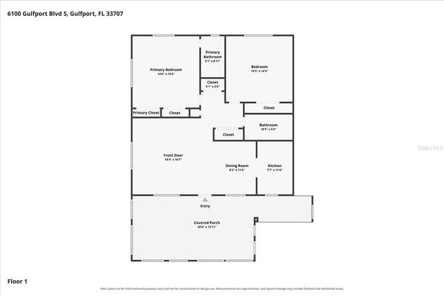 6100 GULFPORT BOULEVARD S 401, Gulfport, FL 33707