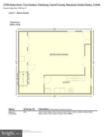 2798 KATHY DR, Finksburg, MD 21048