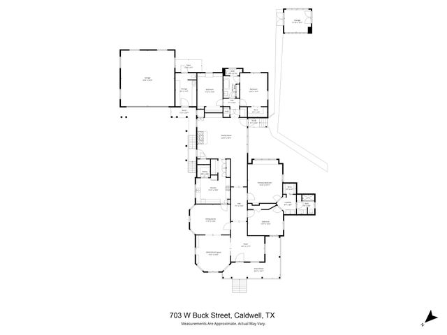 703 W Buck ST, Caldwell, TX 77836