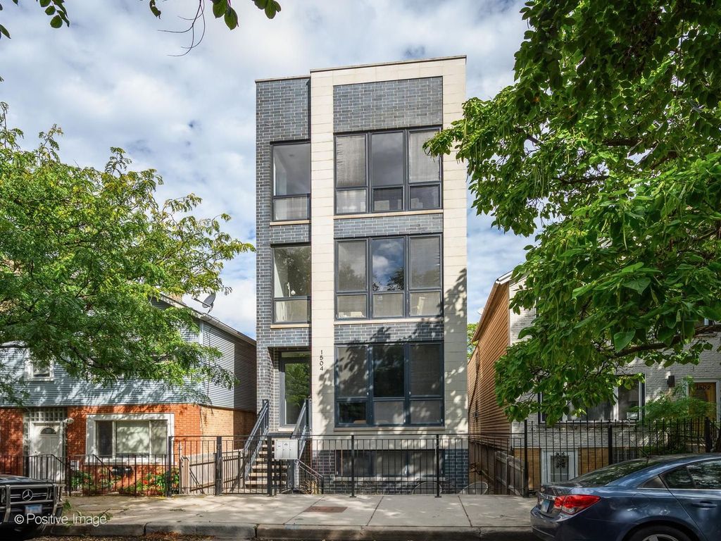 1504 W Walton Street 3, Chicago, IL 60642 — exterior