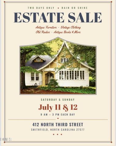 412 N 3rd Street, Smithfield, NC 27577