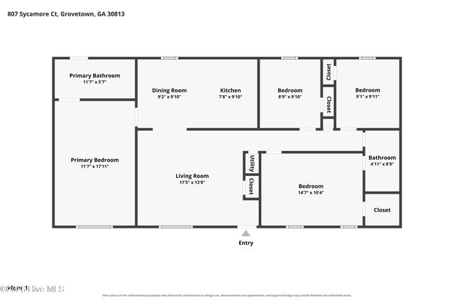 807 Sycamore Court, Grovetown, GA 30813