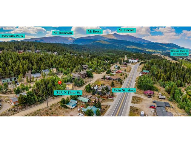 343 N Pine St, Alma, CO 80420